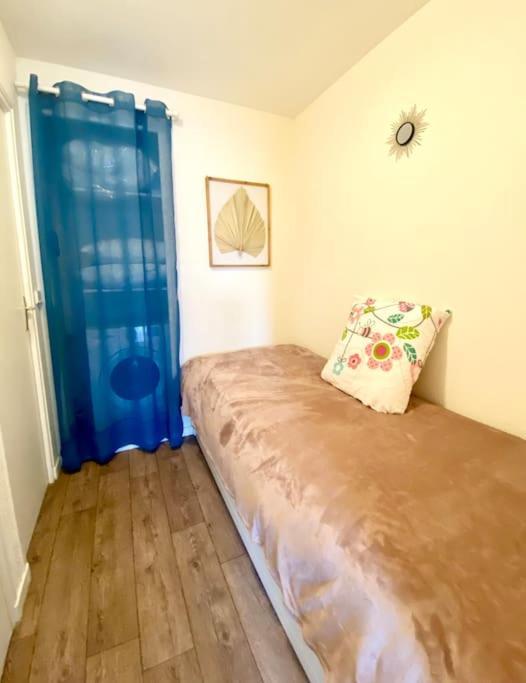 Studio Entre Mer Et Dunes Avec Balcon Vue Laterale Mer 50M Plage Pour 3 Pers Wifi Menage Compris Fort-Mahon-Plage Exterior foto