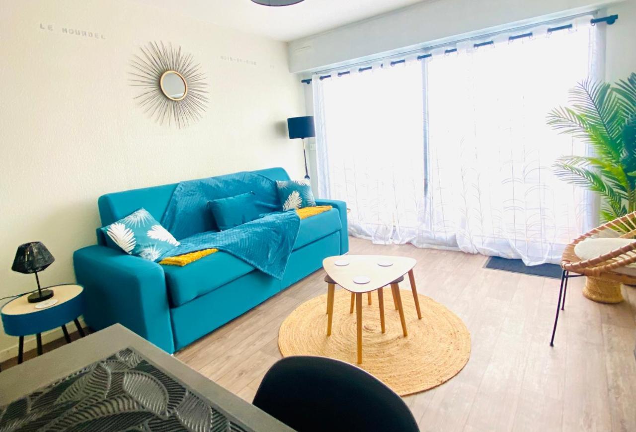 Studio Entre Mer Et Dunes Avec Balcon Vue Laterale Mer 50M Plage Pour 3 Pers Wifi Menage Compris Fort-Mahon-Plage Exterior foto